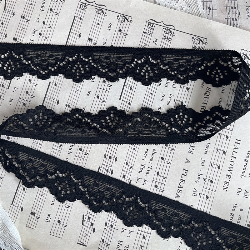 FREEDOMBEAUTY | Factory direct sales, spot fast hair French classic elegant hollow various lace fabric accessories DIY jewelry