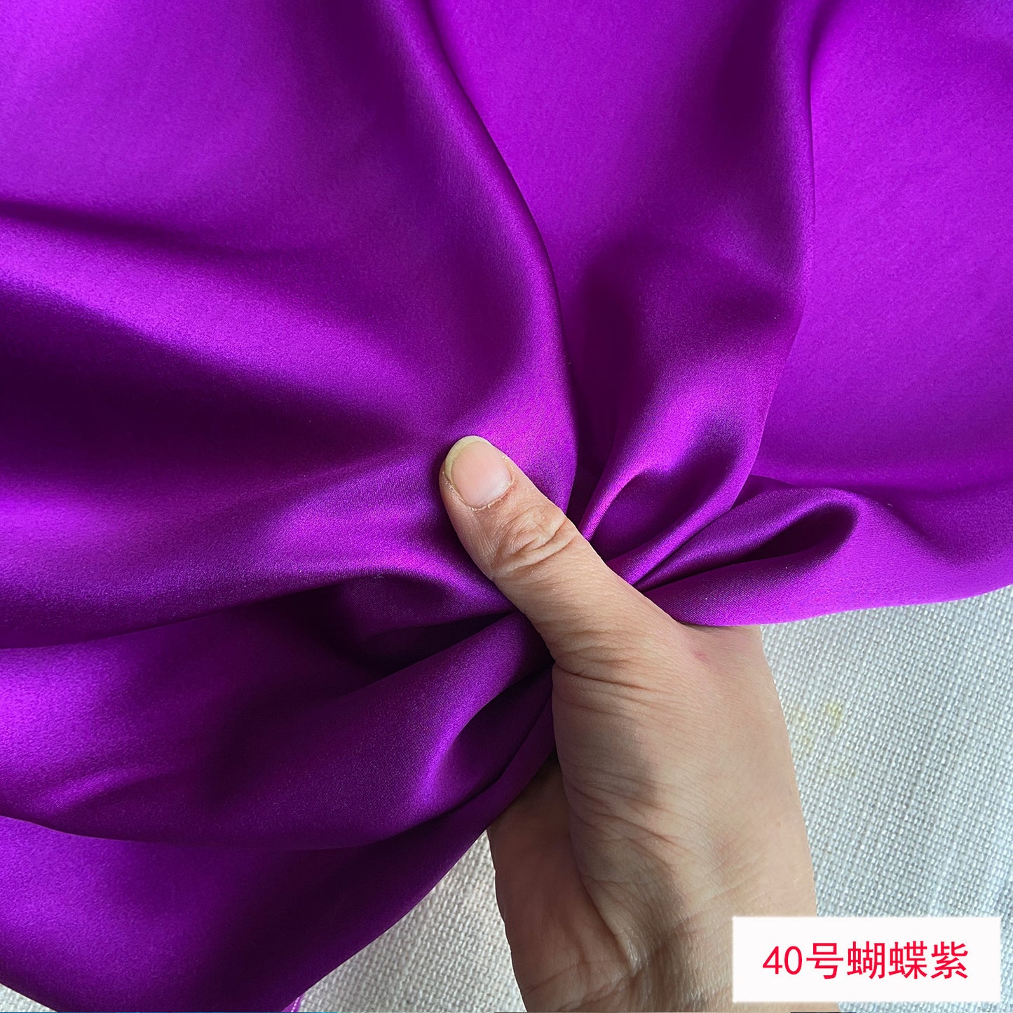 FREEDOMBEAUTY | 114 m width 16 mmi silk plain crepe satin clothing fabric 100 mulberry silk dress hair band eye mask fabric multi-color