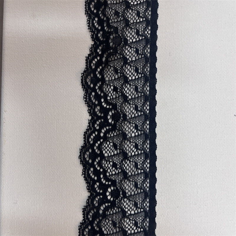 FREEDOMBEAUTY | Factory direct sales, spot fast hair French classic hollow various lace fabric accessories eyelash lace DIY