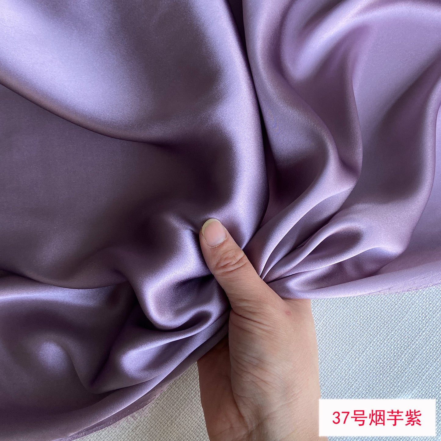 FREEDOMBEAUTY | 114 m width 16 mmi silk plain crepe satin clothing fabric 100 mulberry silk dress hair band eye mask fabric multi-color