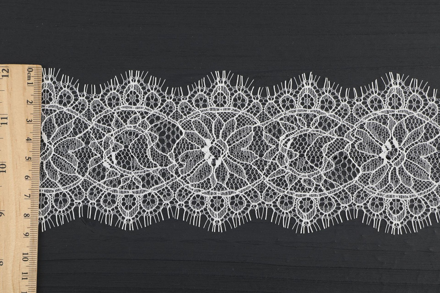 FREEDOMBEAUTY | [no- stretch][laser-cut lase] eyelashes hollow lace edge, non-elastic eyelash lace edge, exquisite high-end lace accessories for clothing, now