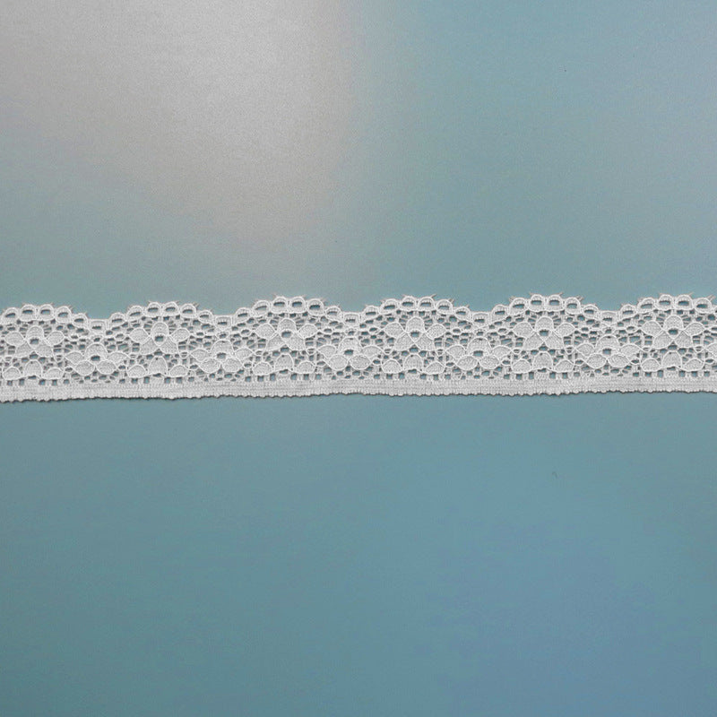 FREEDOMBEAUTY | 2.5cm elastic lace, women's clothing accessories elastic lace, hollow underwear elastic lace