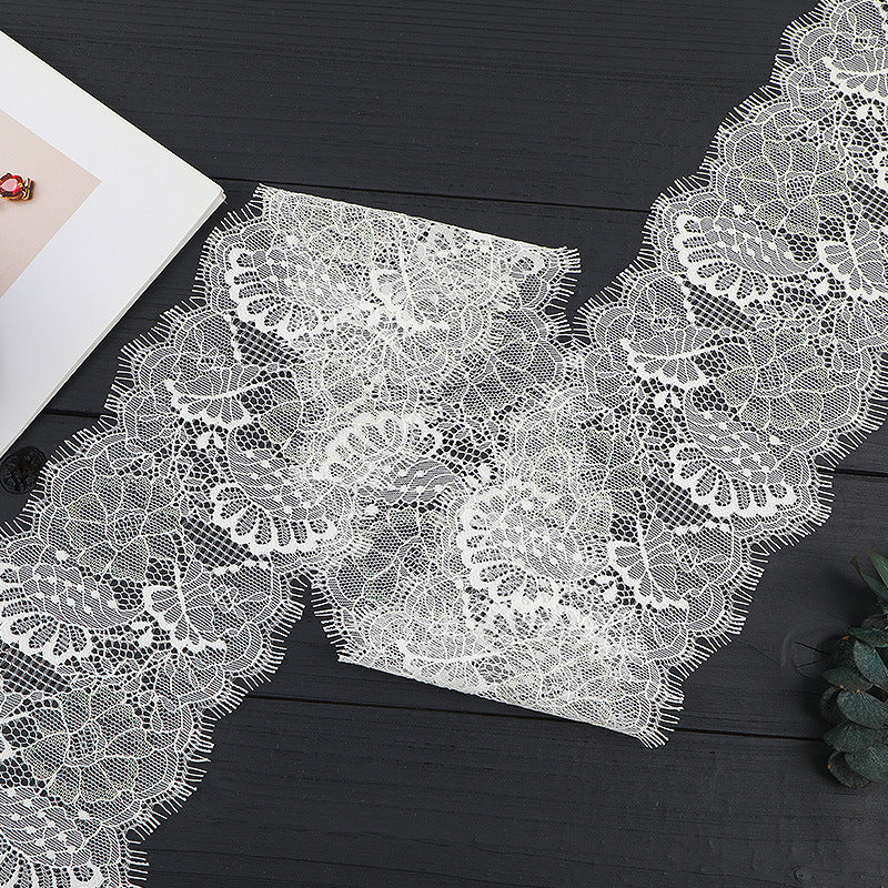 FREEDOMBEAUTY | [no- stretch] Non-elastic gold thread lace edge, nylon silk hollow lace edge, Lolita Home Textiles high-end lace accessories in stock