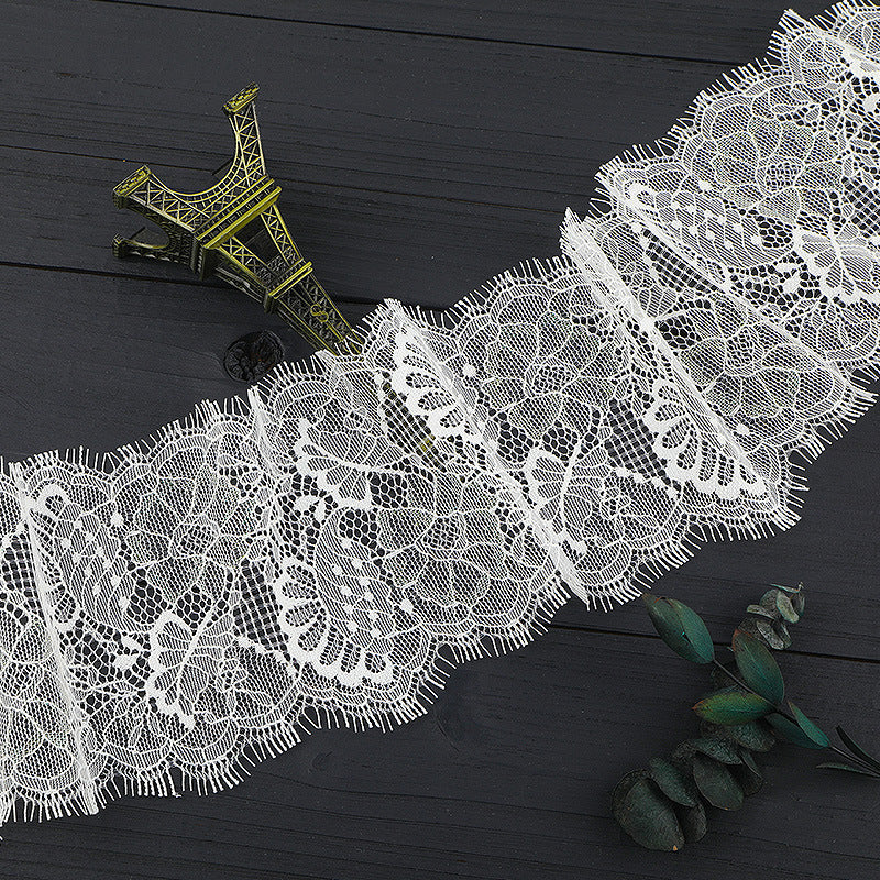 FREEDOMBEAUTY | [no- stretch] Non-elastic gold thread lace edge, nylon silk hollow lace edge, Lolita Home Textiles high-end lace accessories in stock