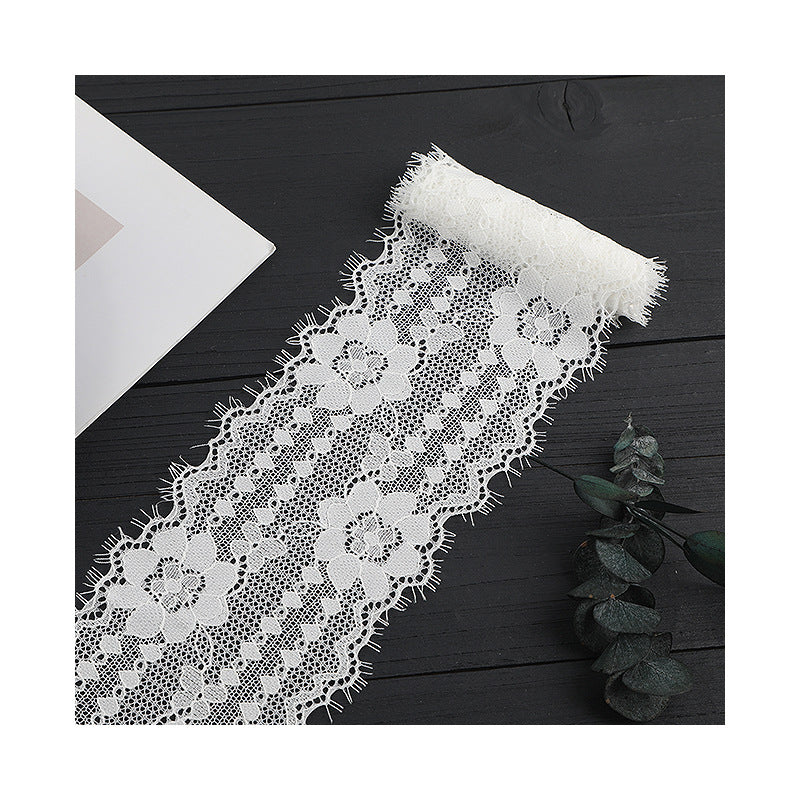 FREEDOMBEAUTY | [no-stretch] non-elastic lace, bilateral eyelash lace, home textile clothing high-end lace accessories factory spot