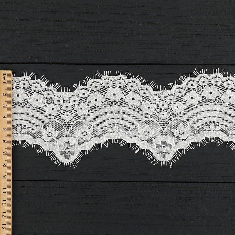 FREEDOMBEAUTY | [laser-cut lace] White lace, laser cut lace, pure flower lace accessories, home textile accessories