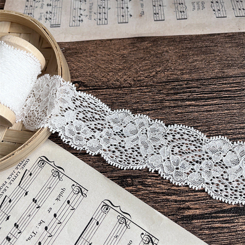FREEDOMBEAUTY | Factory direct sales, spot fast hair French elegant hollow various lace fabric accessories DIY jewelry jewelry
