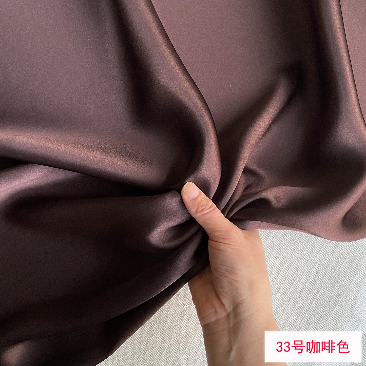 FREEDOMBEAUTY | 114 m width 16 mmi silk plain crepe satin clothing fabric 100 mulberry silk dress hair band eye mask fabric multi-color