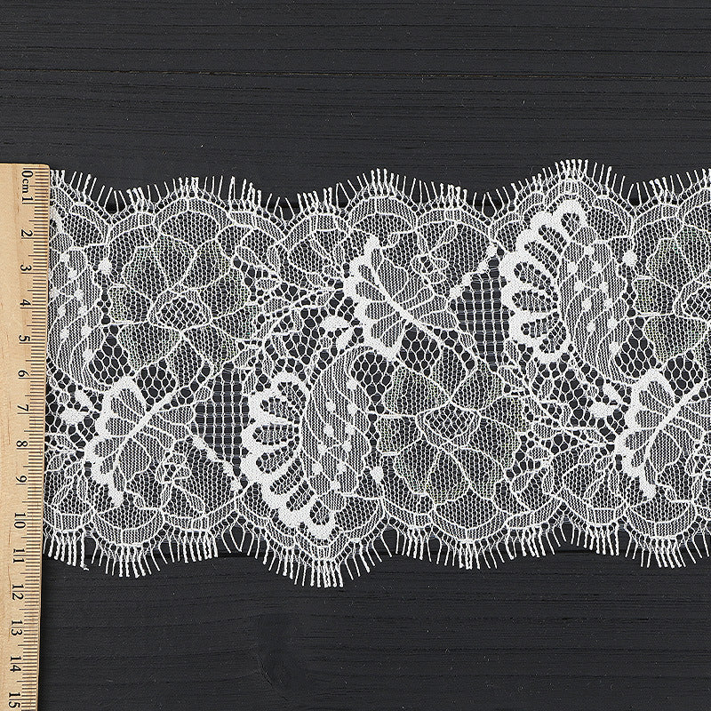 FREEDOMBEAUTY | [no- stretch] Non-elastic gold thread lace edge, nylon silk hollow lace edge, Lolita Home Textiles high-end lace accessories in stock