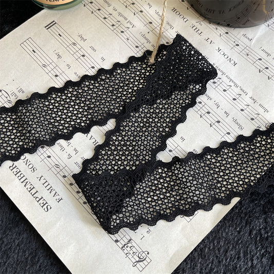 FREEDOMBEAUTY | Factory direct sales, spot quick delivery 4cm hot lace fabric accessories lace DIY handmade