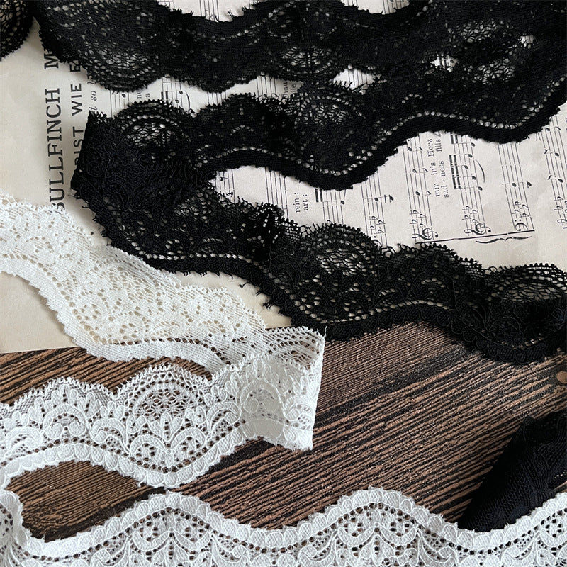 FREEDOMBEAUTY | Factory direct sales, spot fast hair French classic elegant hollow various lace fabric accessories DIY jewelry
