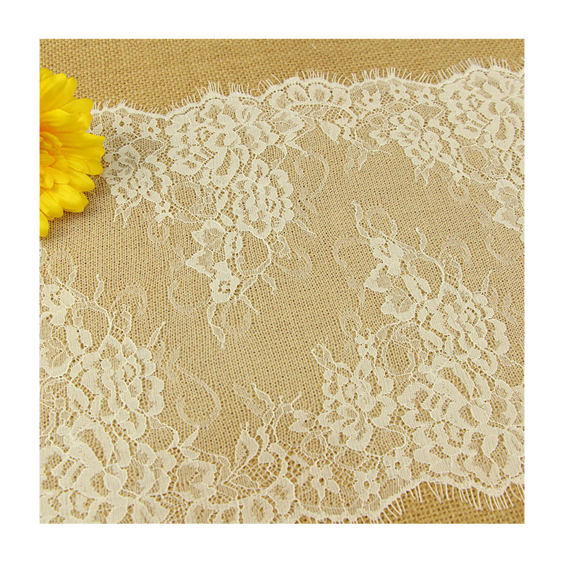FREEDOMBEAUTY | 26cm spot direct sales popular eyelash lace, non-elastic lace DIY clothing accessories