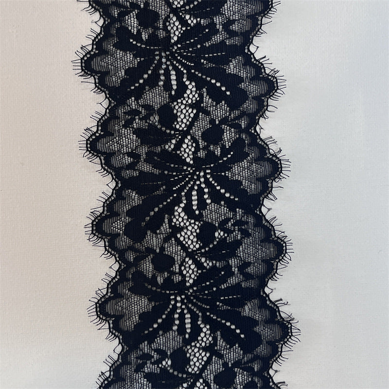 FREEDOMBEAUTY | Factory direct sales, spot fast hair elegant hollow large pattern hollow 9CM eyelash lace accessories DIY handmade