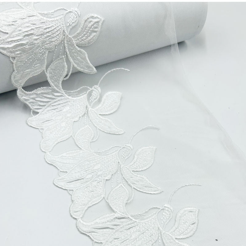 FREEDOMBEAUTY | Spot embroidery lace patch laser embroidery underwear bra mesh clothing clothing accessories lace lace wholesale