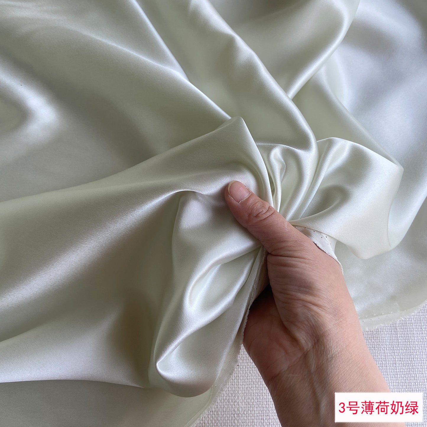FREEDOMBEAUTY | 140 wide 22 mmi silk plain crepe satin fabric 100 mulberry silk loungewear shirt silk fabric