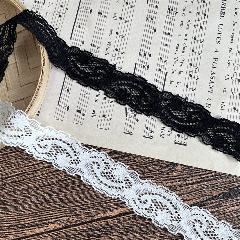 FREEDOMBEAUTY | Factory direct sales, spot fast delivery, a variety of elastic lace lace accessories, classic retro elegant DIY handmade