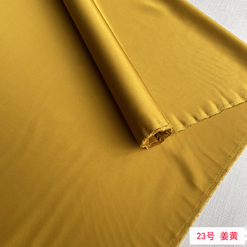 FREEDOMBEAUTY | Silk stretch double Joe satin 19 mmi 140 wide mulberry silk summer shirt dress fabric silk fabric