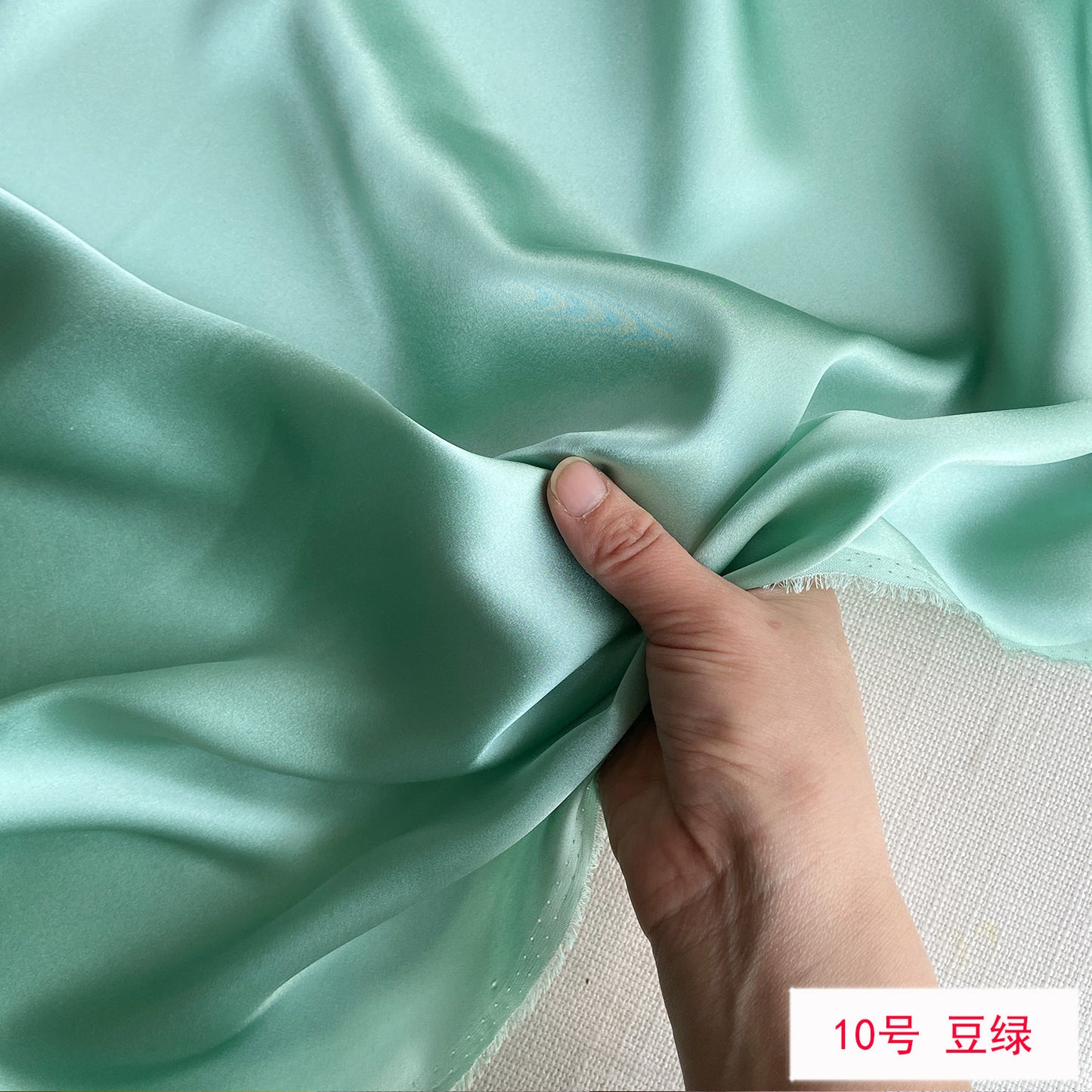 FREEDOMBEAUTY | 114 m width 16 mmi silk plain crepe satin clothing fabric 100 mulberry silk dress hair band eye mask fabric multi-color