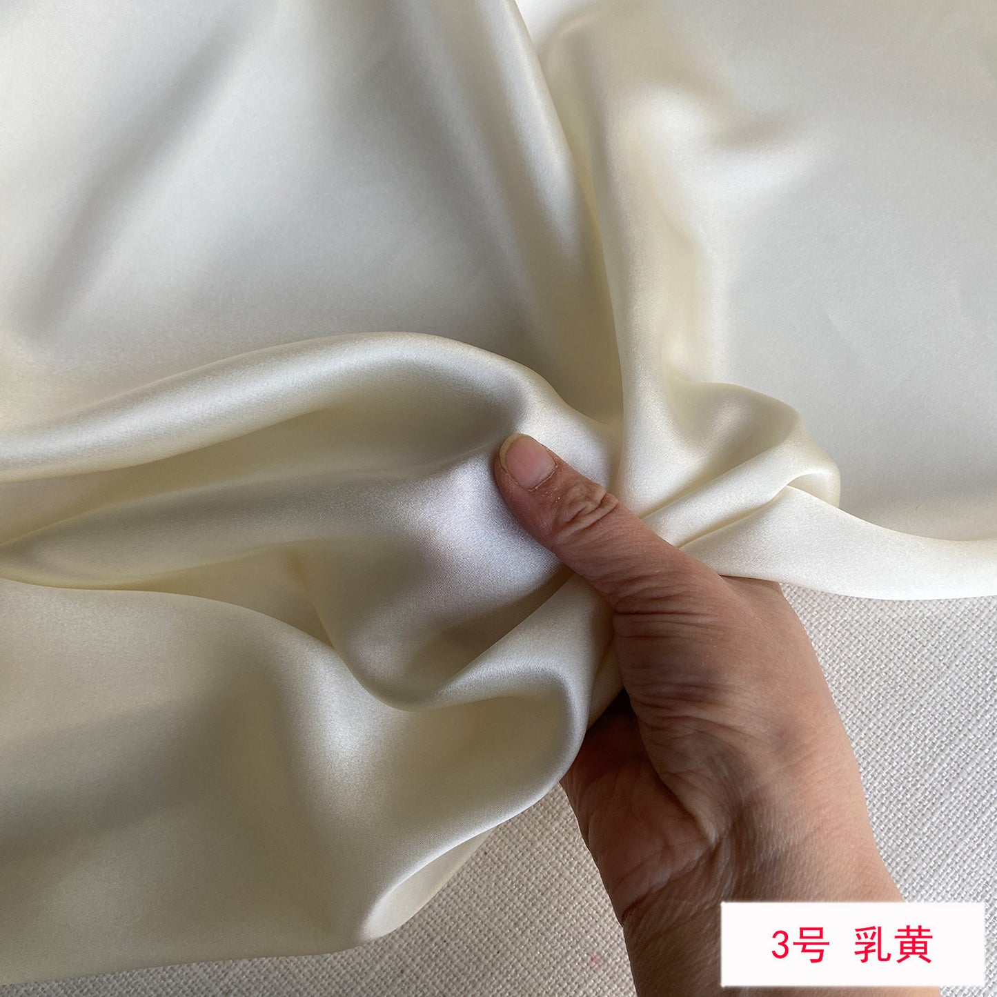 FREEDOMBEAUTY | 114 m width 16 mmi silk plain crepe satin clothing fabric 100 mulberry silk dress hair band eye mask fabric multi-color