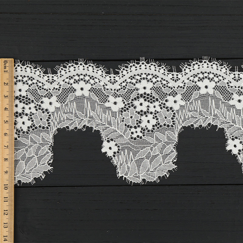 FREEDOMBEAUTY | [laser-cut lace] Laser lace lace, elastic warp lace edge, home textile Lolita new lace accessories