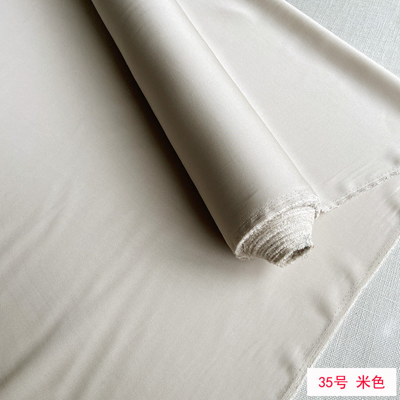 FREEDOMBEAUTY | Silk stretch double Joe satin 19 mmi 140 wide mulberry silk summer shirt dress fabric silk fabric