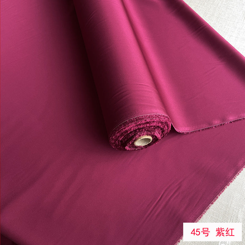 FREEDOMBEAUTY | Silk stretch double Joe satin 19 mmi 140 wide mulberry silk summer shirt dress fabric silk fabric