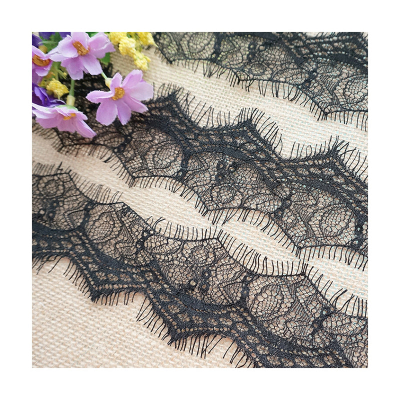 FREEDOMBEAUTY | 7cm nylon sexy pajamas lace, factory direct sales DIY eyelash lace clothing accessories lace