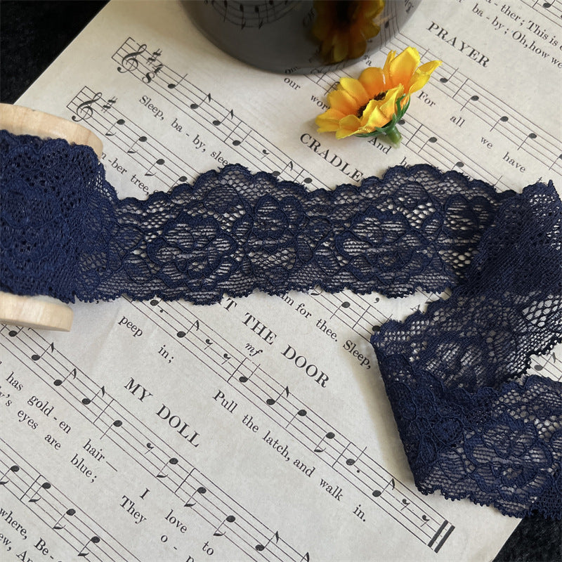 FREEDOMBEAUTY | Factory direct sales, spot quick delivery 4CM multi-color lace lace accessories Xiaohongshu same elegant accessories DIY