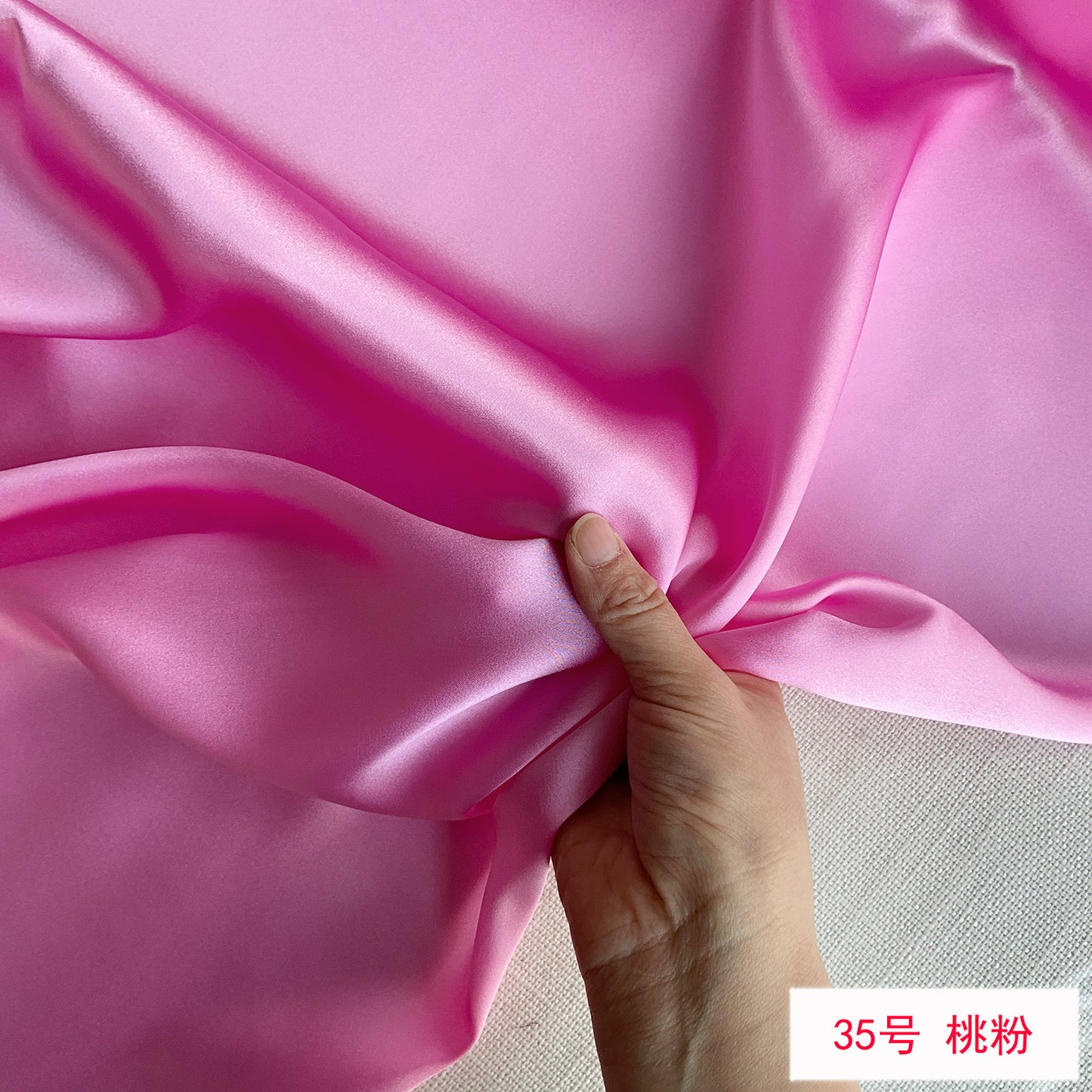 FREEDOMBEAUTY | 114 m width 16 mmi silk plain crepe satin clothing fabric 100 mulberry silk dress hair band eye mask fabric multi-color