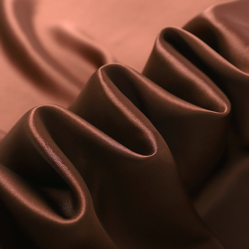 Freedombeauty | Plain crepe silk 16/19 mmi 114 cm width 100% mulberry silk fabric wholesale clothing pillowcase silk fabric