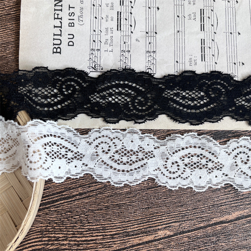 FREEDOMBEAUTY | Factory direct sales, spot fast delivery, a variety of elastic lace lace accessories, classic retro elegant DIY handmade