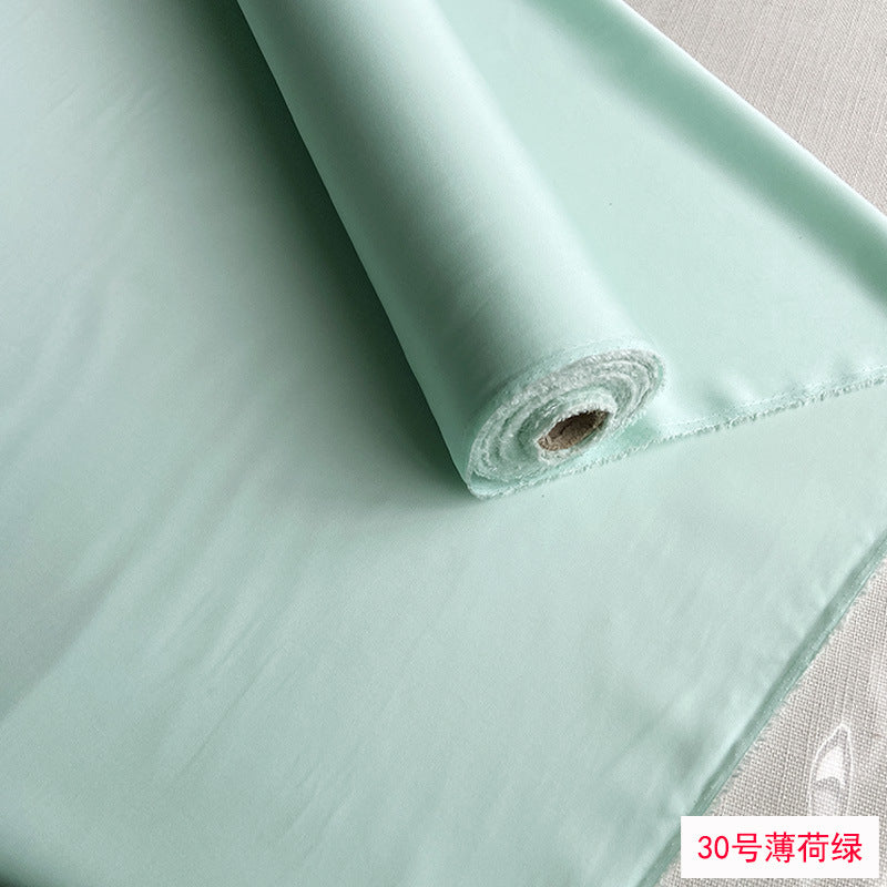 FREEDOMBEAUTY | Silk stretch double Joe satin 19 mmi 140 wide mulberry silk summer shirt dress fabric silk fabric