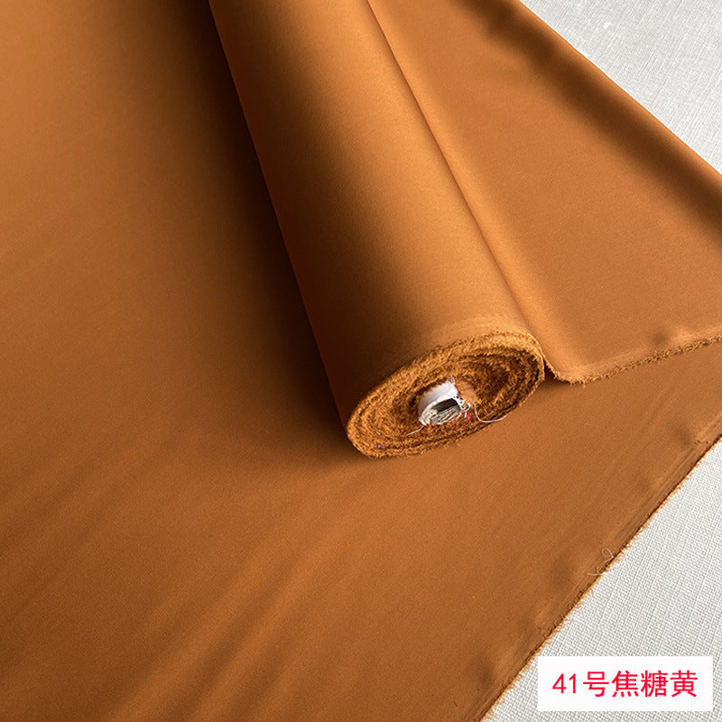 FREEDOMBEAUTY | Silk stretch double Joe satin 19 mmi 140 wide mulberry silk summer shirt dress fabric silk fabric