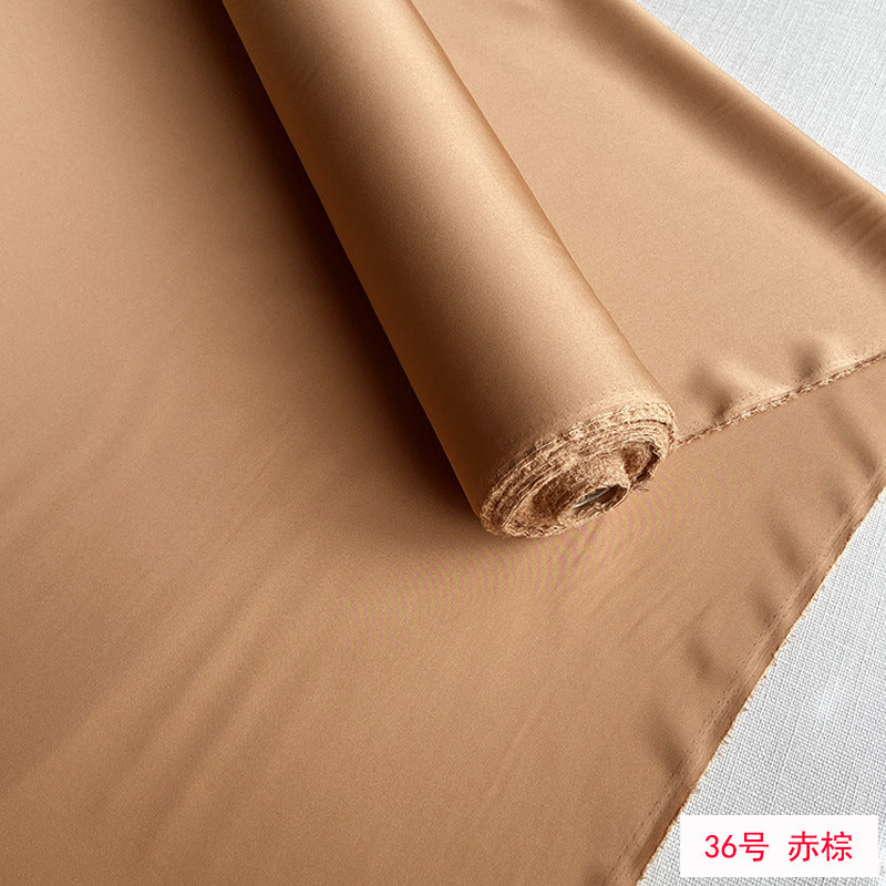FREEDOMBEAUTY | Silk stretch double Joe satin 19 mmi 140 wide mulberry silk summer shirt dress fabric silk fabric