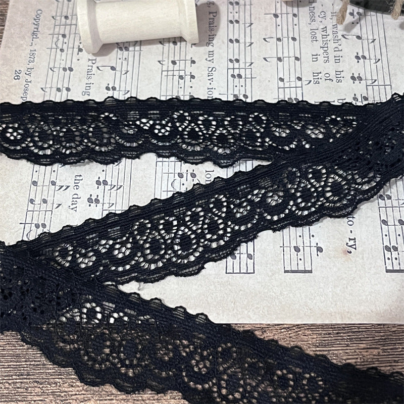 FREEDOMBEAUTY | Factory direct sales, spot fast delivery, a variety of elastic lace lace accessories, classic retro elegant DIY handmade