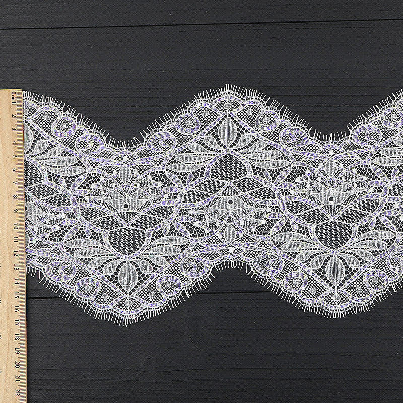 FREEDOMBEAUTY | [no- stretch] Non-elastic gold thread lace edge, nylon silk hollow lace edge, Lolita Home Textiles high-end lace accessories in stock
