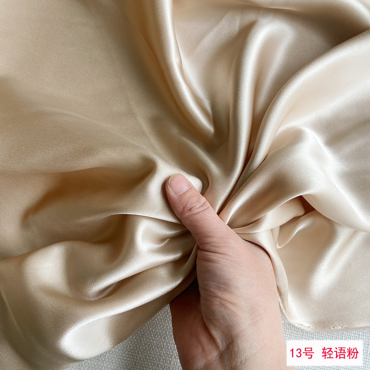 FREEDOMBEAUTY | 140 wide 22 mmi silk plain crepe satin fabric 100 mulberry silk loungewear shirt silk fabric