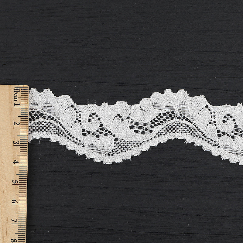 FREEDOMBEAUTY | [stretch] 3.5cm lace, elastic lace, wedding underwear home textile fashion lace accessories, spot