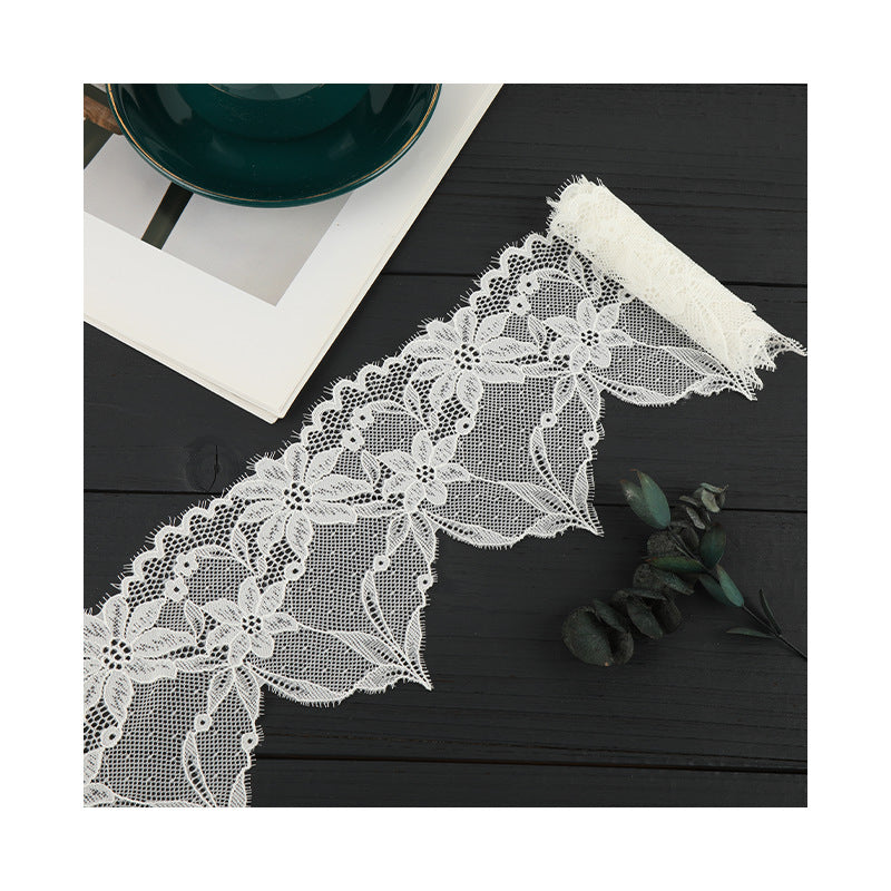 FREEDOMBEAUTY | [laser-cut lace] Laser lace, elastic eyelash lace, home textile clothing new lace accessories, in stock