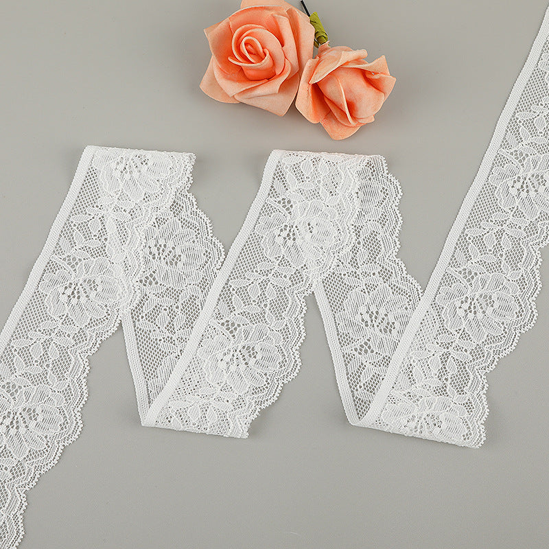FREEDOMBEAUTY | [stretch] 6cm lace lace, elastic nylon lace edge, Lolita skirt cuffs lace lace accessories, spot