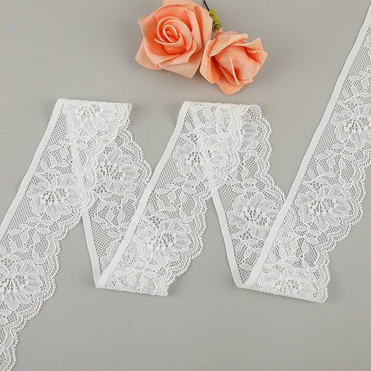 FREEDOMBEAUTY | [stretch] 6cm lace lace, elastic nylon lace edge, Lolita skirt cuffs lace lace accessories, spot
