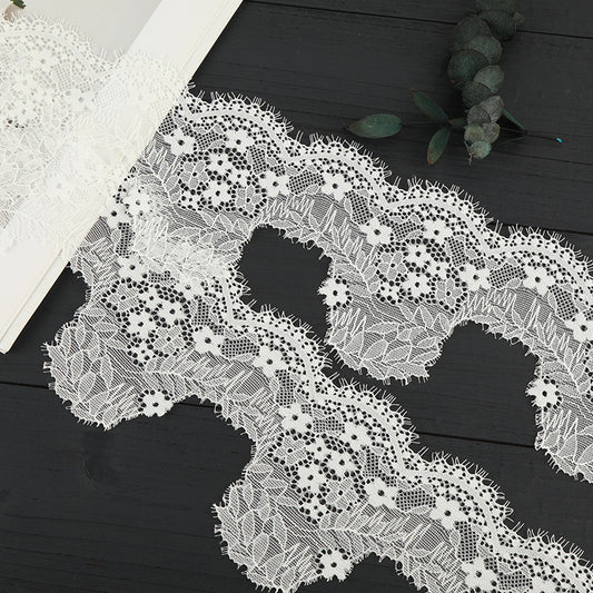 FREEDOMBEAUTY | [laser-cut lace] Laser lace lace, elastic warp lace edge, home textile Lolita new lace accessories