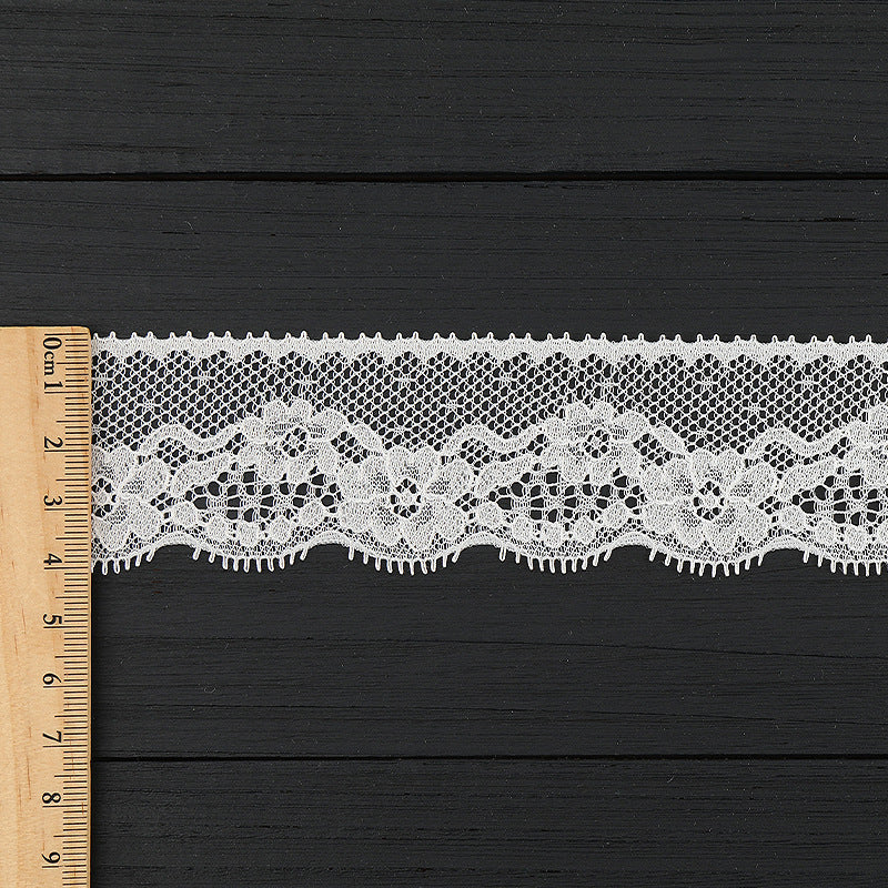 FREEDOMBEAUTY | [stretch] 4cm new lace edge, non-elastic hollow lace edge, home textile clothing small fresh lace accessories, in stock