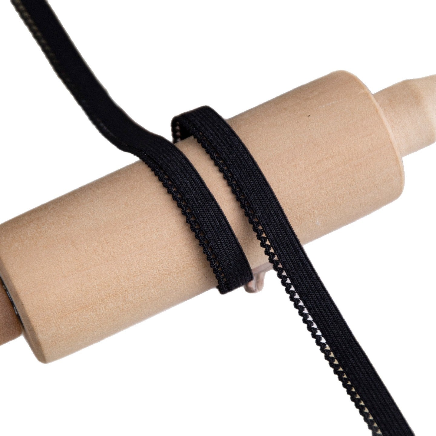 FREEDOMBEAUTY | Factory Direct 1.0CM Wavelet Wave Tip Bud Nylon Bud Belt DIY Women's Underwear Edge Press Elastic Ribbon