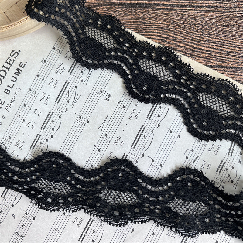 FREEDOMBEAUTY | Factory direct sales, spot fast hair French classic elegant multi-functional multi-lace fabric accessories DIY jewelry