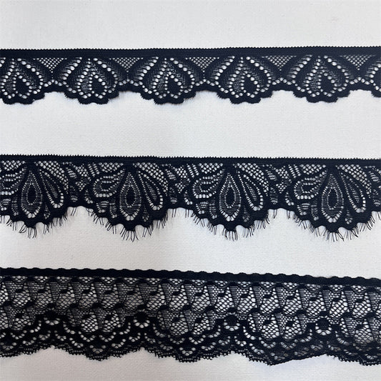 FREEDOMBEAUTY | Factory direct sales, spot fast hair French classic hollow various lace fabric accessories eyelash lace DIY