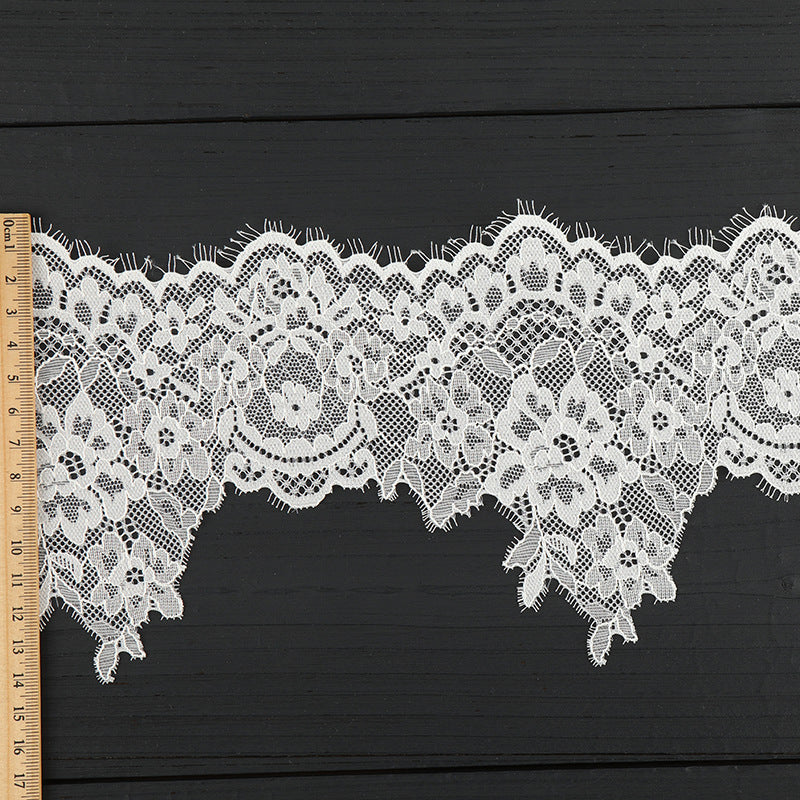 FREEDOMBEAUTY | [laser-cut lace] Laser lace, elastic eyelash lace, home textile clothing new lace accessories, in stock
