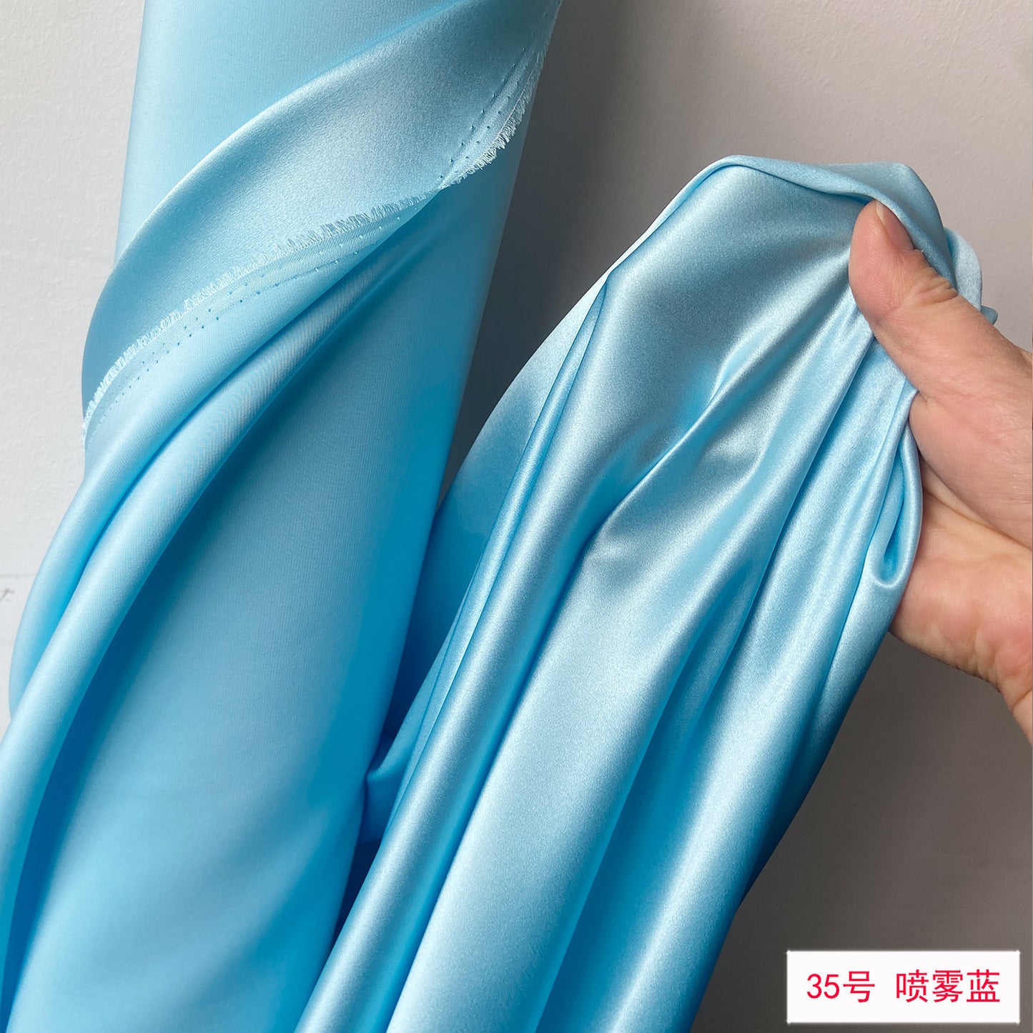 FREEDOMBEAUTY | 140 wide 22 mmi silk plain crepe satin fabric 100 mulberry silk loungewear shirt silk fabric