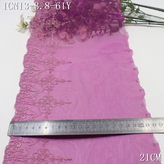 FREEDOMBEAUTY | Anime magic gold silk pattern mesh embroidery lace, Lolita skirt DIY dress up lace accessories