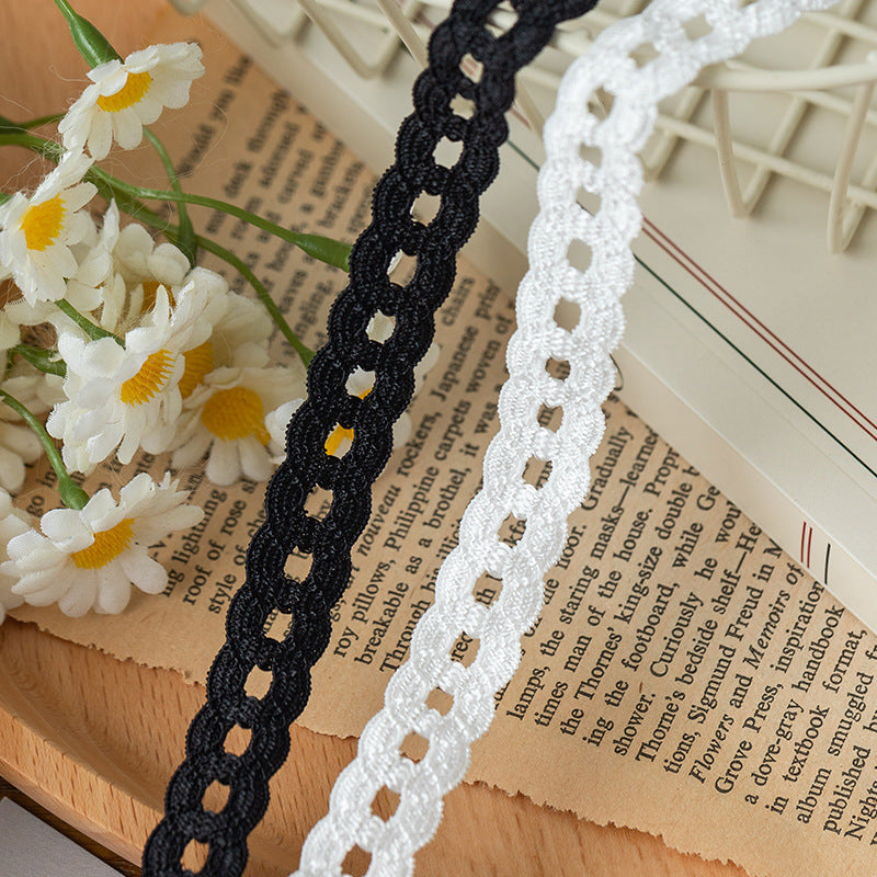 FREEDOMBEAUTY | Factory direct 1.3CM bright elastic elastic band handmade DIY suspender children's clothing women's clothing decorative copper coin webbing